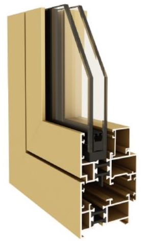 50GThermalBarrierTilt&TurnCasementWindow