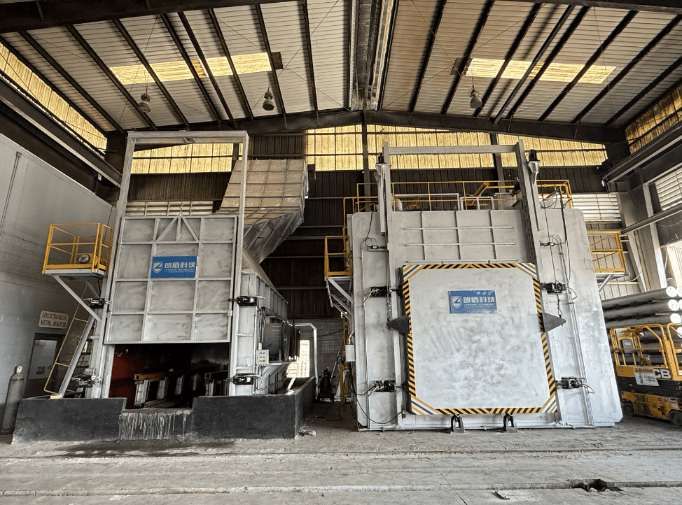 Langdun Technology’s 20-ton batch homogenization furnace has been commissioned and put into operatio